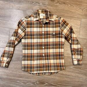 Taylor Stitch Plaid Flannel Shirt | Size 38 | Multi-Color | Heritage Workwear